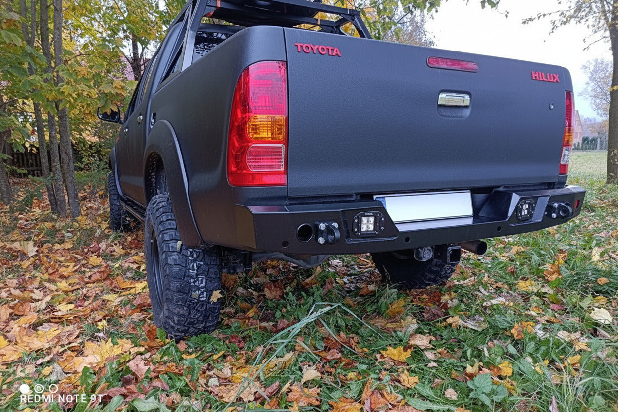 Steel rear bumper Toyota Hilux 7 N25/N2