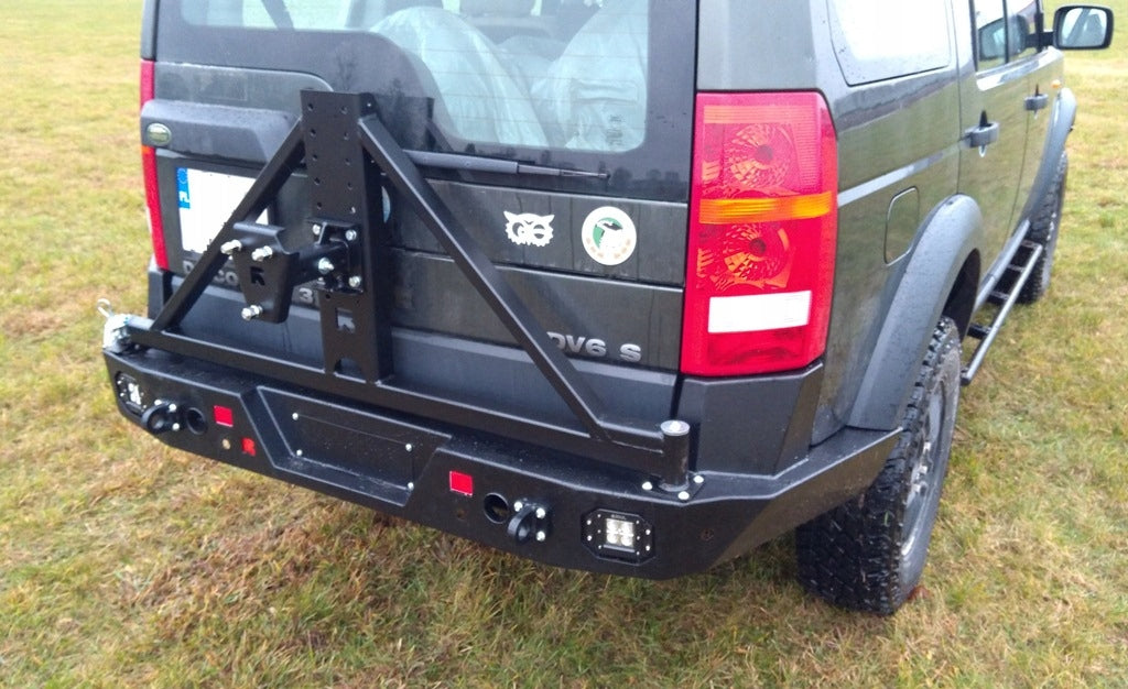 Spare Wheel Carrier – Land Rover Discovery 3 Steel Bumper