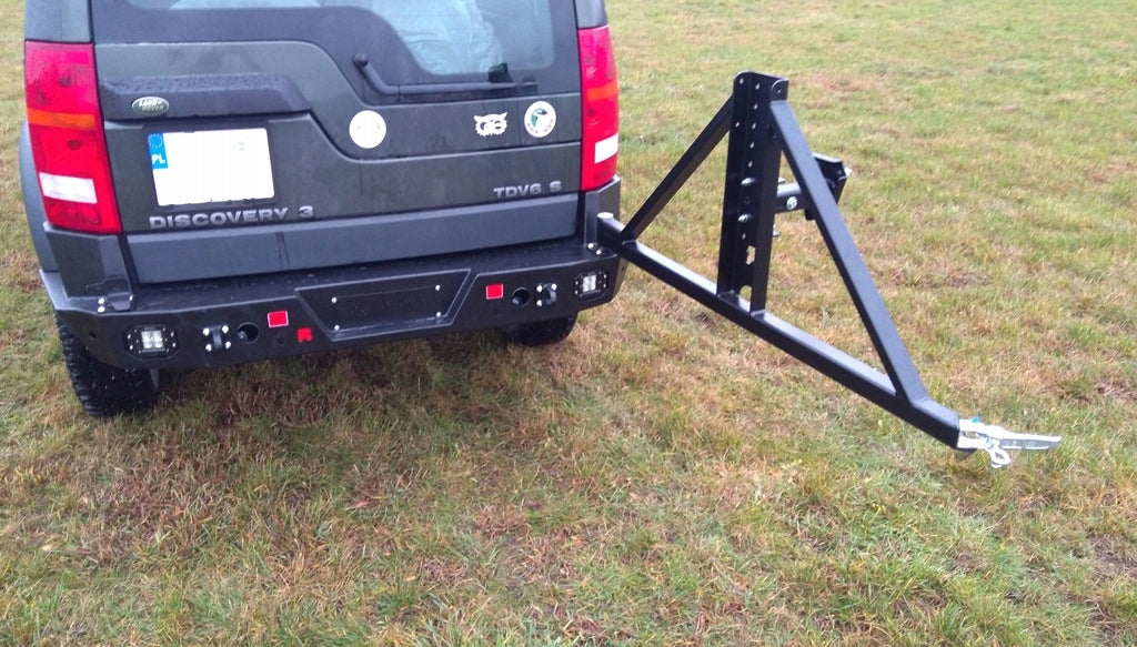 Spare Wheel Carrier – Land Rover Discovery 3 Steel Bumper