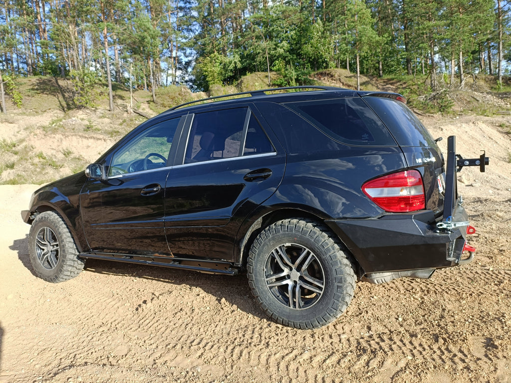 Spare Wheel Carrier - Mercedes ML W164 Steel Bumper