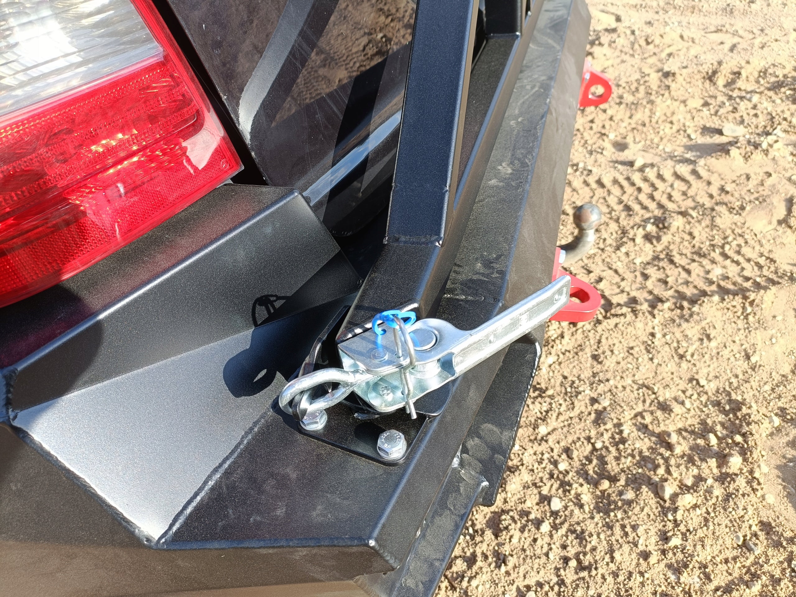 Spare Wheel Carrier - Mercedes ML W164 Steel Bumper