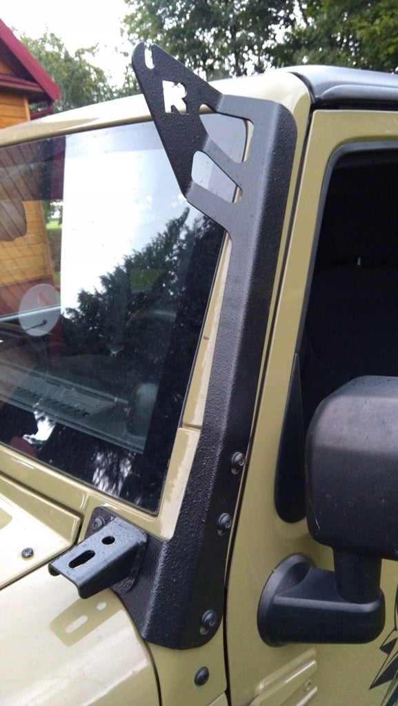 Combination Mount 52" LED Bar & Auxiliary Lights – Jeep Wrangler JK JKU