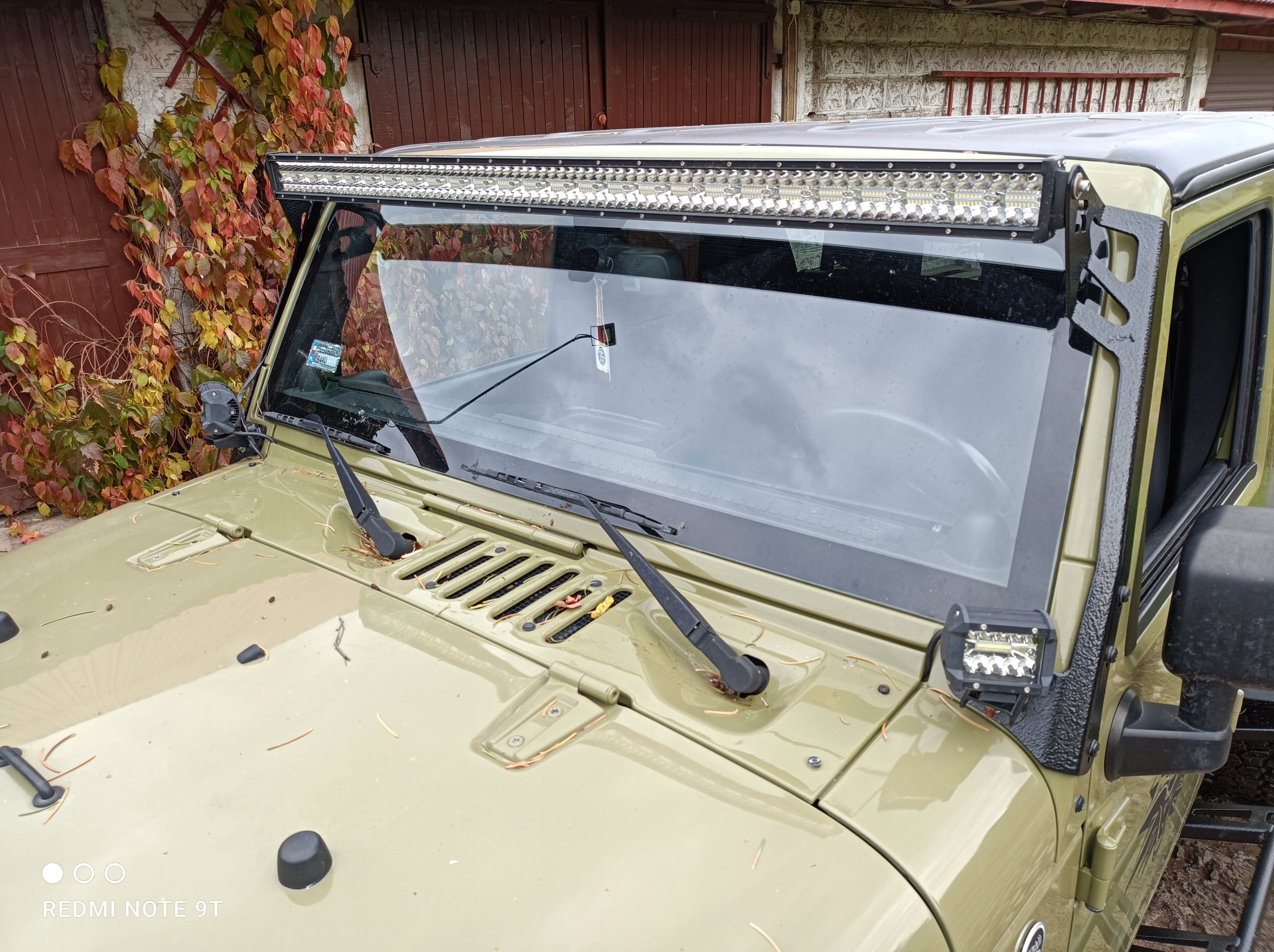 Combination Mount 52" LED Bar & Auxiliary Lights – Jeep Wrangler JK JKU