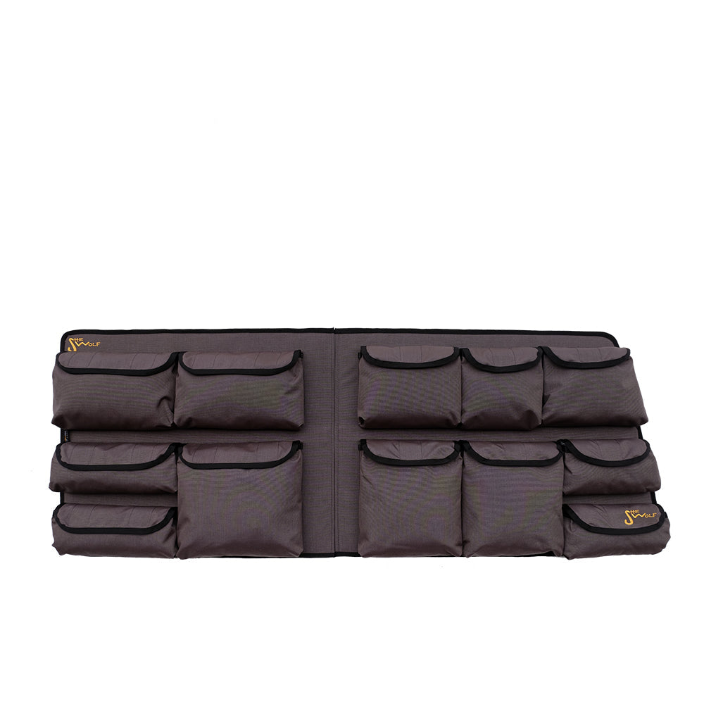 Organisateur SHE-WOLF pour le côté passager avant droit du VW T4 LONG (sans climatisation dans le montant A)