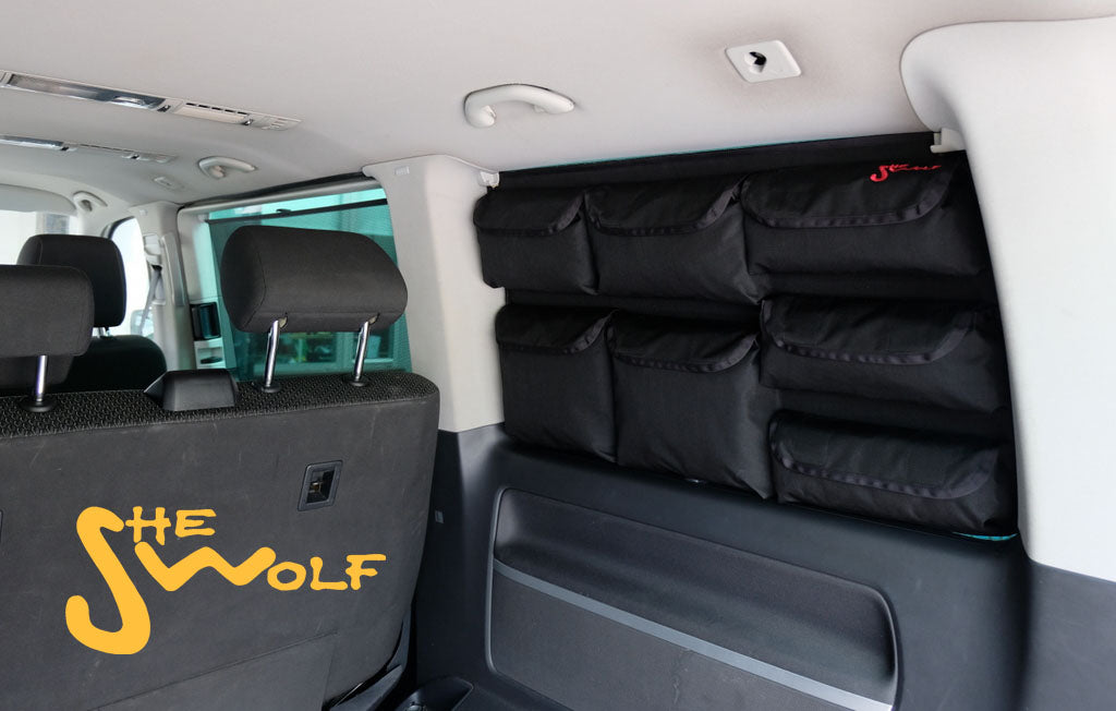 Organisateur de vitre latérale SHE-WOLF VW T6 T6.1 COURT