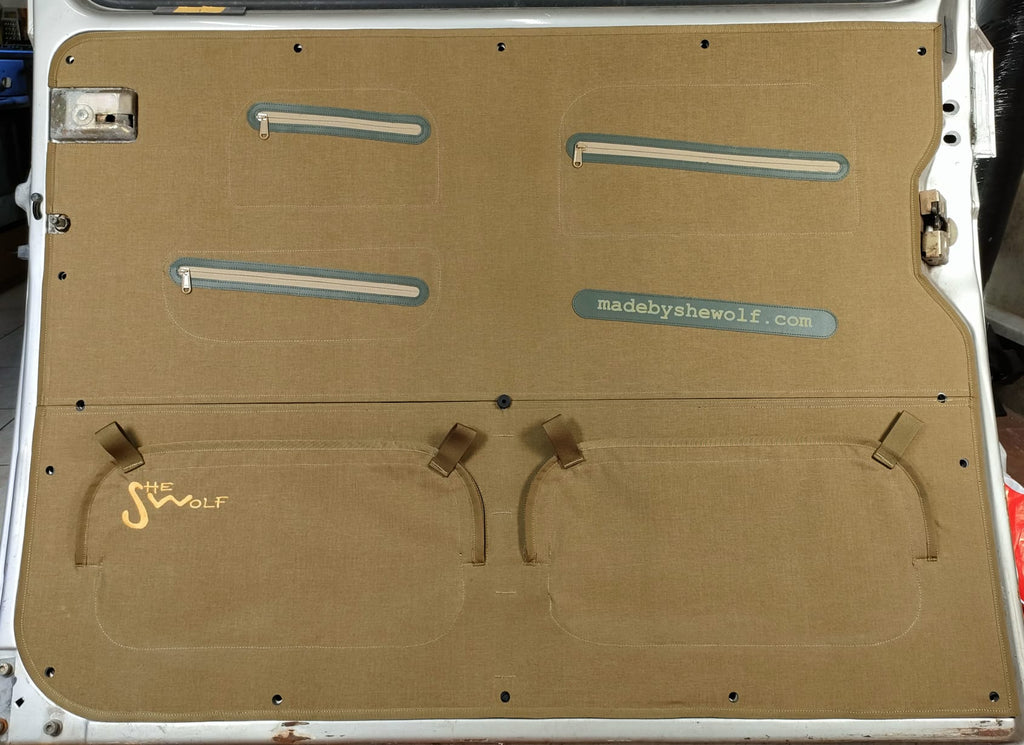 Organisateur de porte coulissante droite VW T3 (type de porte B)