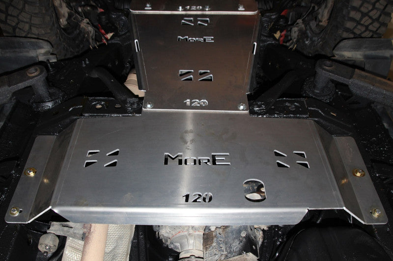 Aluminum skid plate transfer case Toyota Land Cruiser J120