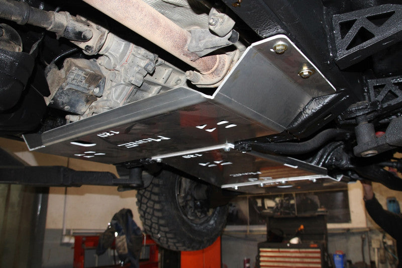 Protection sous moteur aluminium boîte de vitesses Toyota Land Cruiser 120