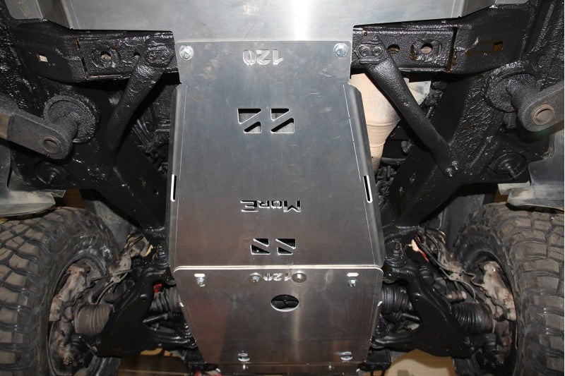 Protection sous moteur aluminium boîte de vitesses Toyota Land Cruiser 120
