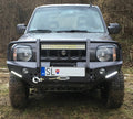 Pare-chocs treuil avec bullbar et protection de phares Suzuki Jimny FJ
