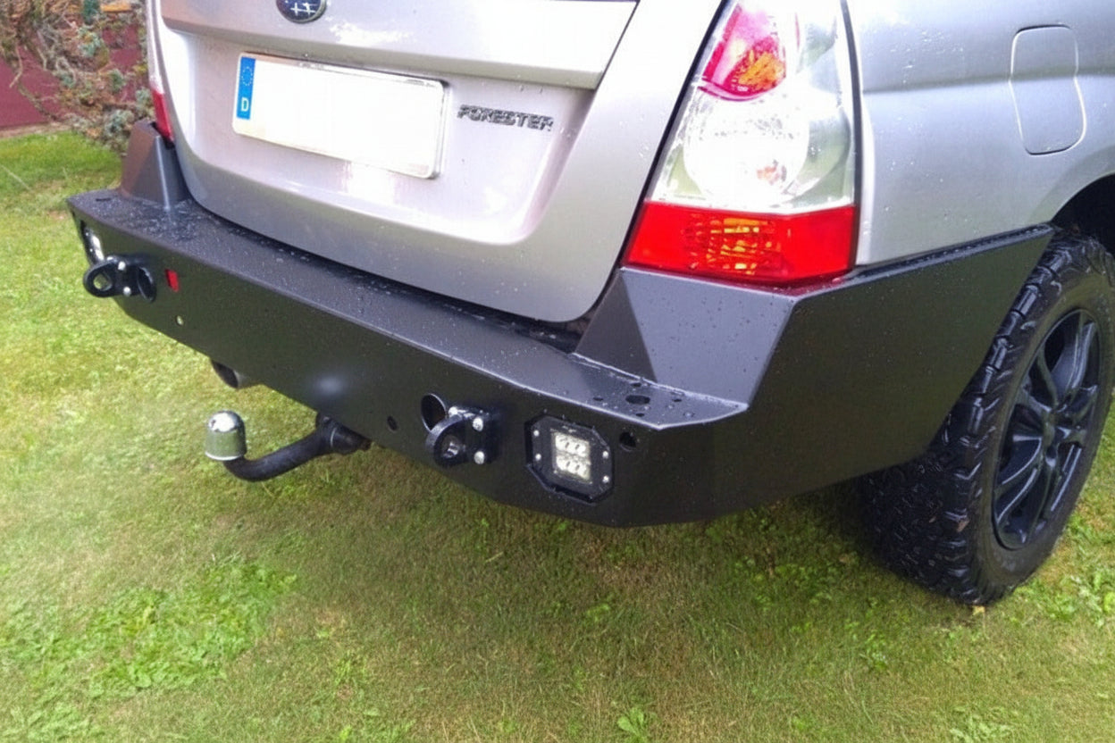 Steel Rear Bumper Subaru Forester 2 SG