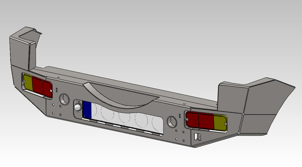 Pare-chocs arrière en acier Suzuki Jimny FJ