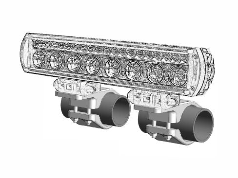 FITRUB QL 60-65 mm Montageklemme Halter für Rohre