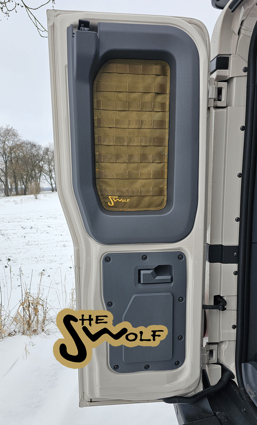 Panneau MOLLE pour vitre de porte arrière INEOS GRENADIER