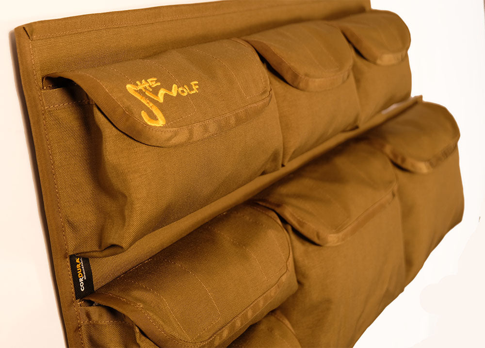 Compartiment de rangement de porte avant, compatible avec les Land Rover Defender séries 90 à 110.