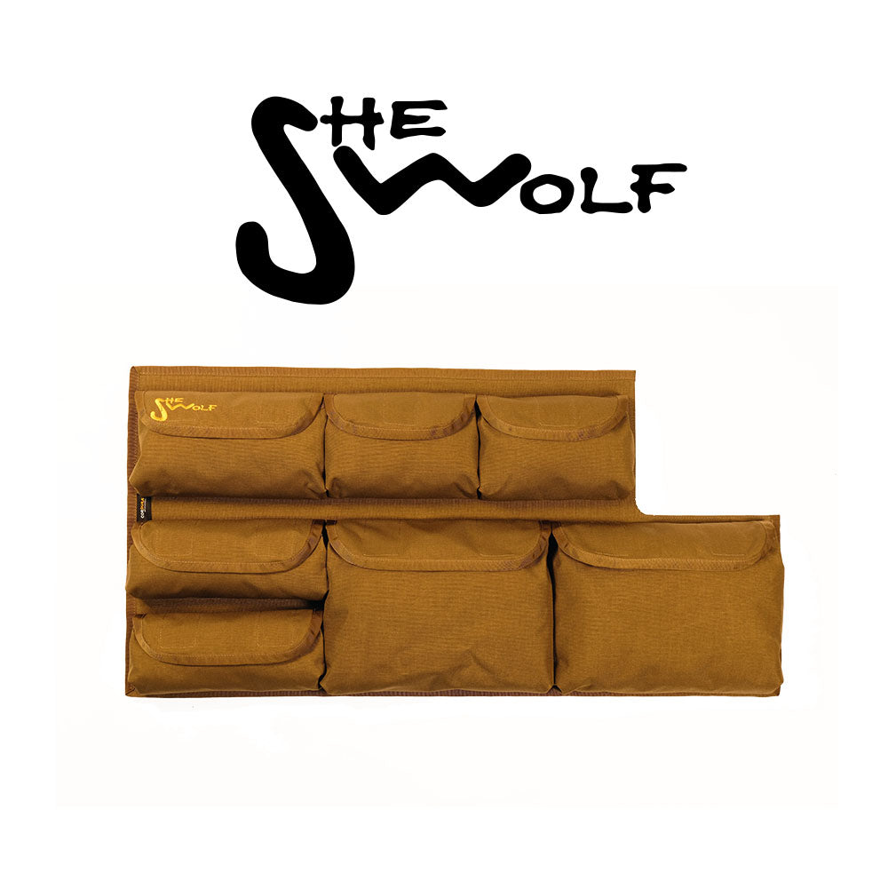 Compartiment de rangement de porte avant, compatible avec les Land Rover Defender séries 90 à 110.