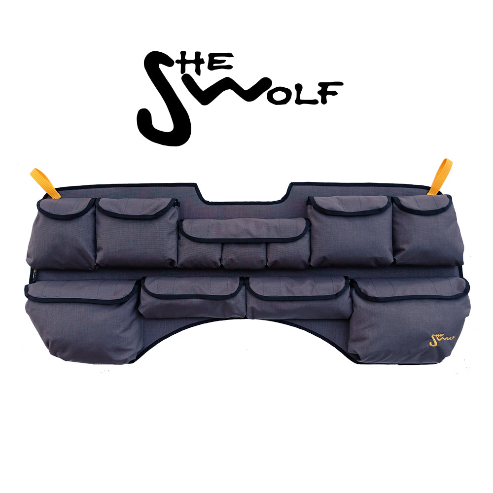 Organisateur de lunette arrière SHE-WOLF pour Mitsubishi Pajero 4 (2006–2017)