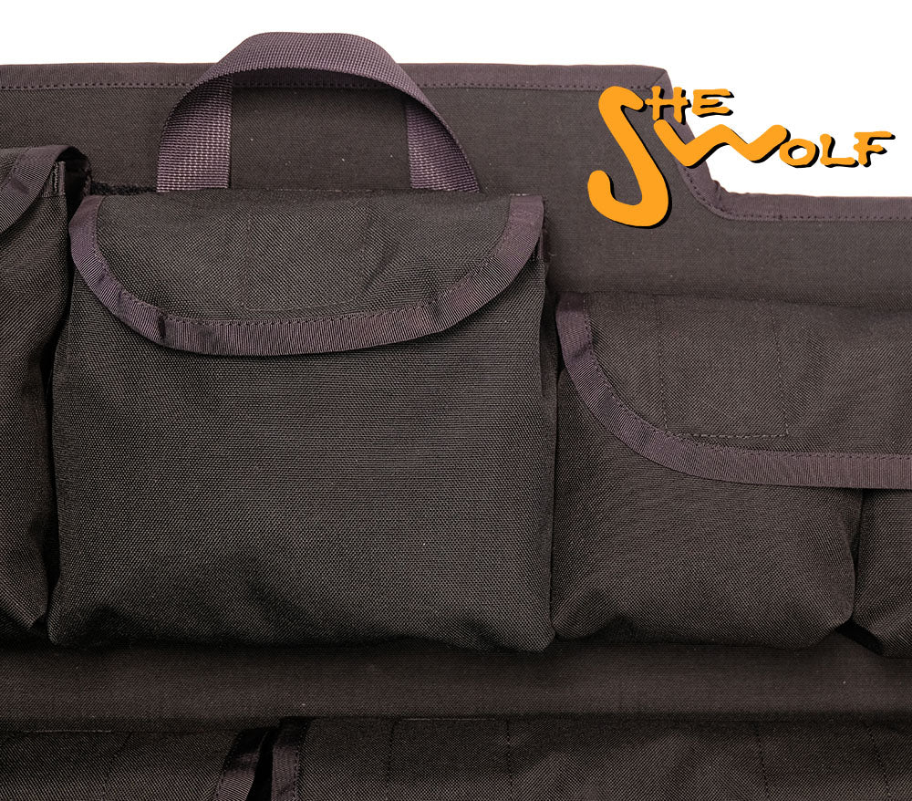 SHE-WOLF Side Window Organizer for Nissan Patrol Y61 GU4 5-Door with First Aid Kit or Detachable Tear-Off Bag