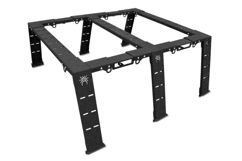 MorE 4x4 Bed Rack Mark II hoch für offene Pickup-Ladefläche – Ansicht 1