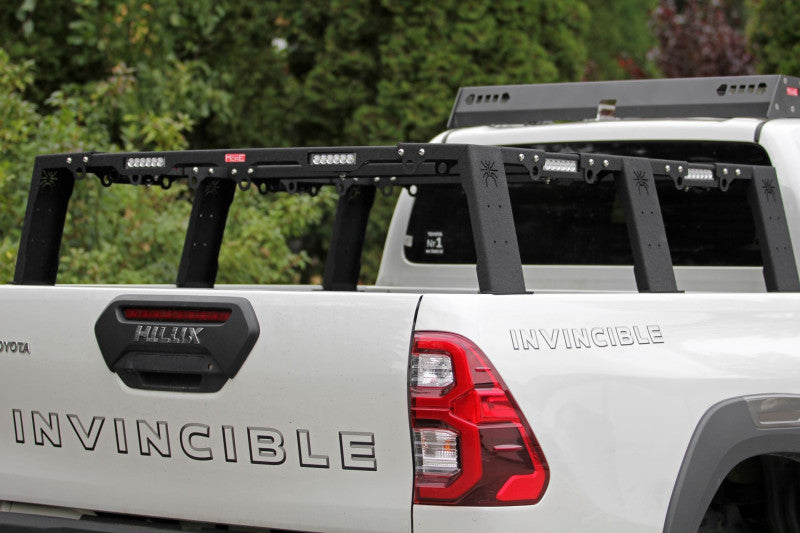 MorE 4x4 Bed Rack Mark II niedrig für Pickup mit Rollo – Ansicht 3
