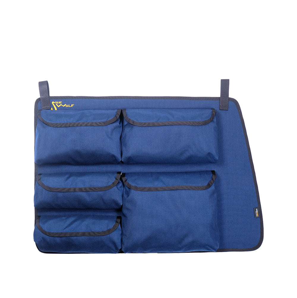 Organisateur SHE-WOLF pour le côté droit de la vitre du VW T4 SHORT (avec climatisation dans le montant A)