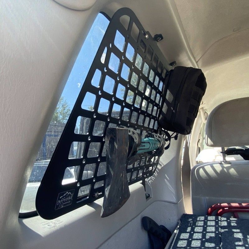 Molle panel rear window Nissan Patrol GR / GU Y61