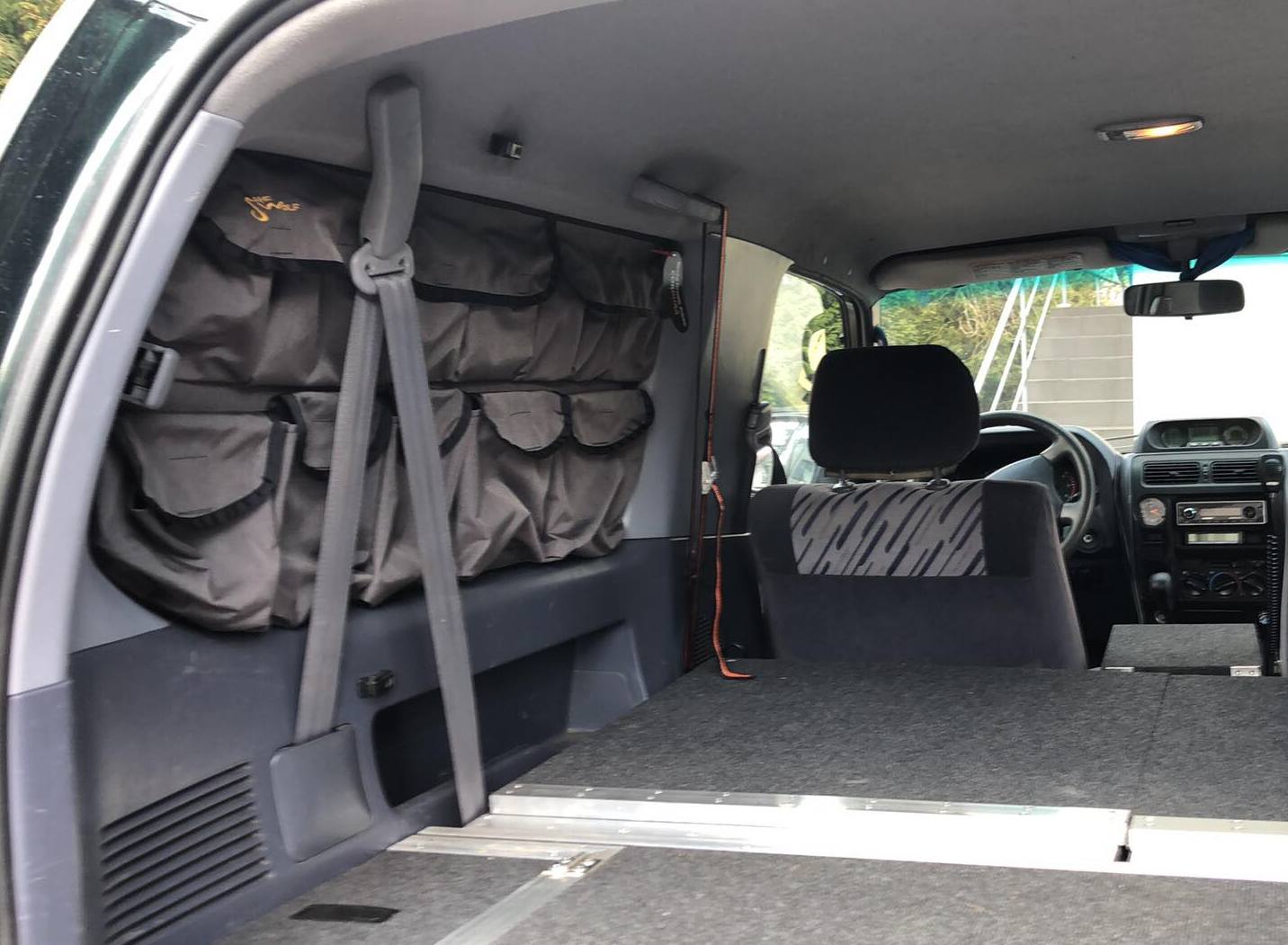 SHE-WOLF Side Window Organizer for Toyota Land Cruiser J90