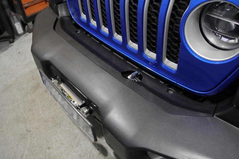 Montageplatte für Seilwinde für Jeep Wrangler JL / Gladiator JT ab 2019
