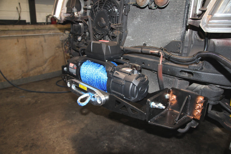 Plaque de montage pour treuil Toyota Land Cruiser J120