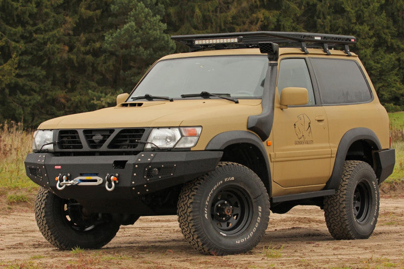Rockslider Seitenschweller-Schutzrohre Nissan Patrol Y61 97-04 kurz
