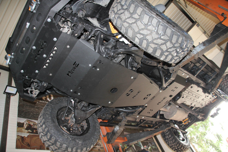 Protection sous moteur en acier Toyota Land Cruiser J120-Transfert