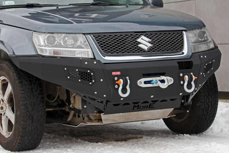 Stahl Unterfahrschutz Motor Suzuki Grand Vitara 2 JT mit MO-Z024 Stoßstange
