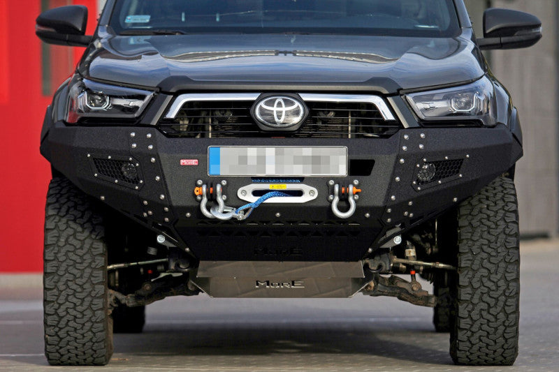 Stahl Unterfahrschutz Motor & Lenkung Toyota Hilux 8 Revo