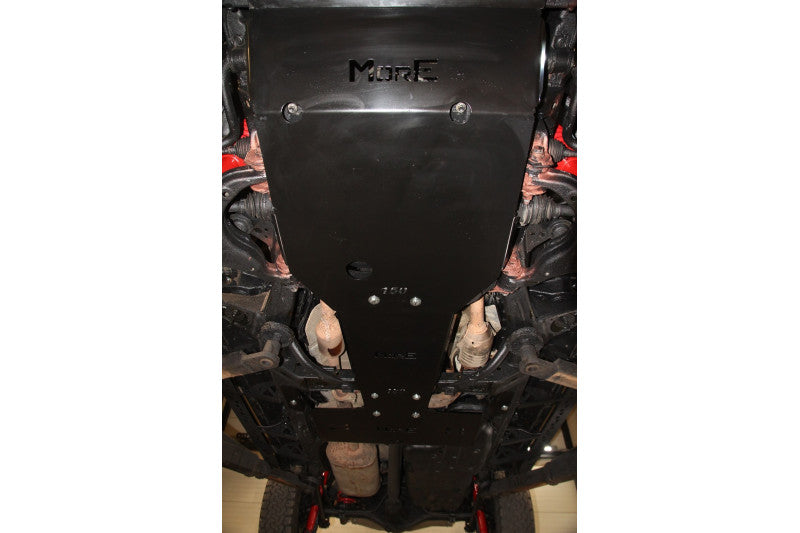 Protection inférieure en acier Toyota Land Cruiser J150 à partir de 2017 + rehausse