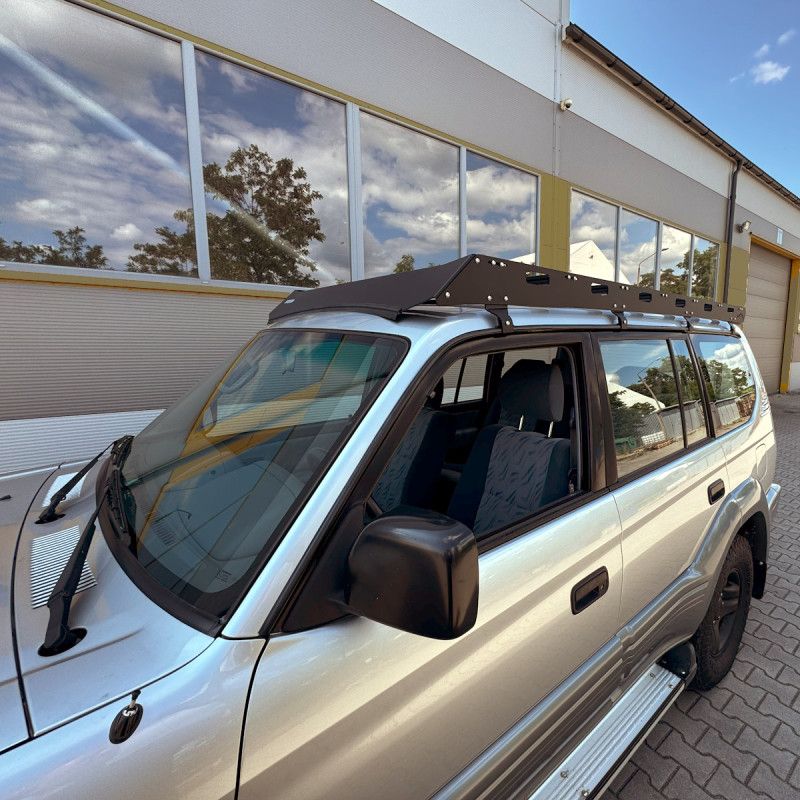 Toyota Land Cruiser Prado 90 95 5-door Aluminium Low Profile Roof Rack