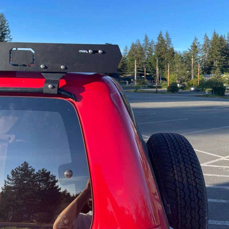 Toyota Land Cruiser Prado 90 3-Türer Aluminium Low Profile Dachträger