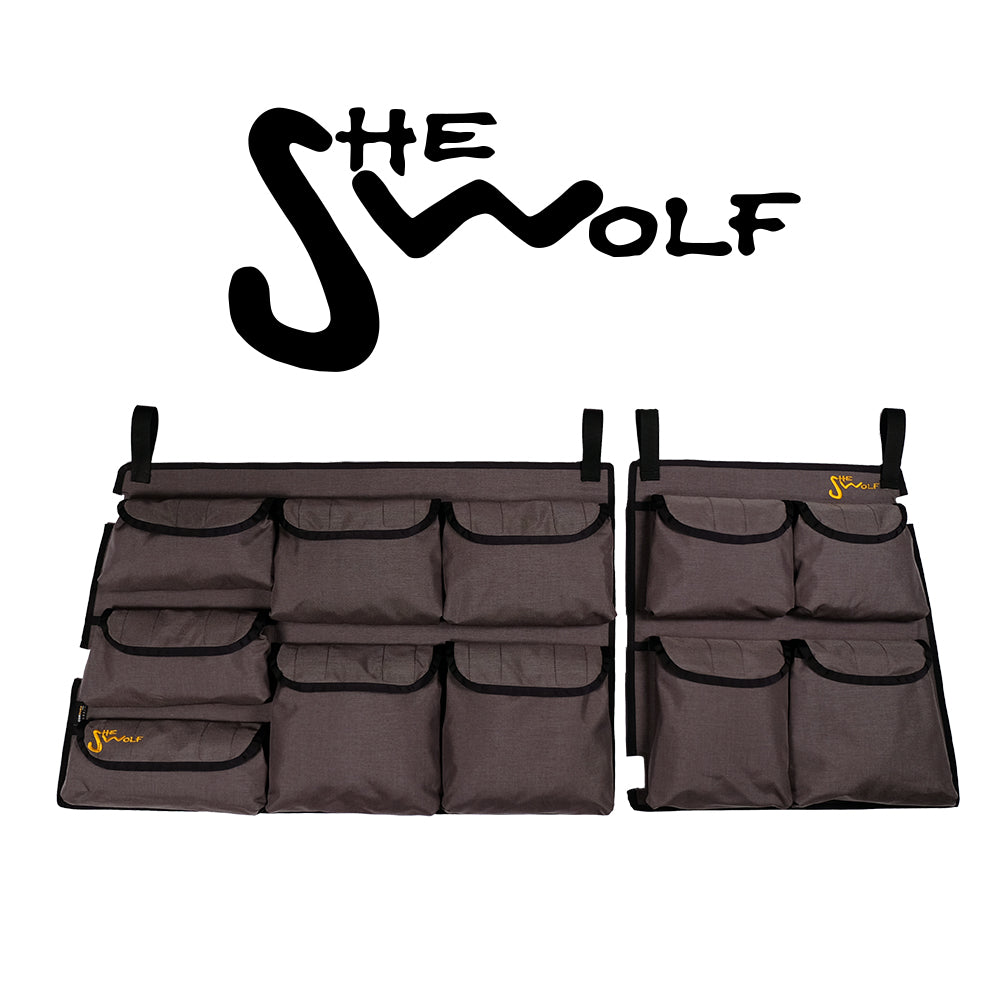 Organisateur de lunette arrière SHE-WOLF pour Toyota Land Cruiser J77