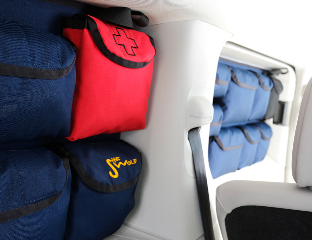 Sacoche de fenêtre VW ID. Buzz Organisateur de fenêtre de porte coulissante