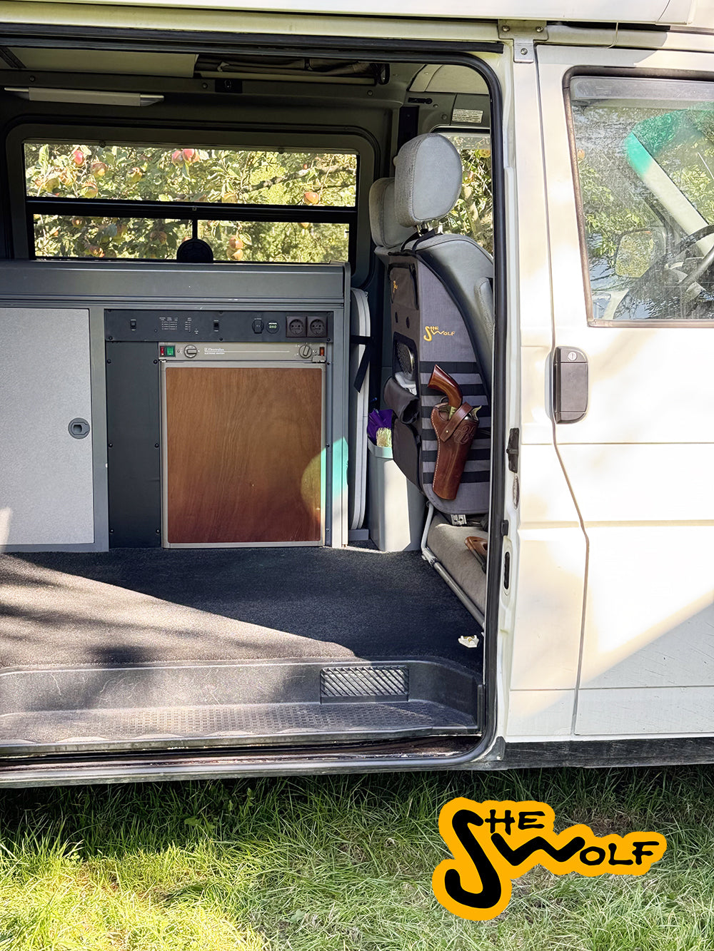 Organisateur de siège arrière SHE-WOLF pour VW T4