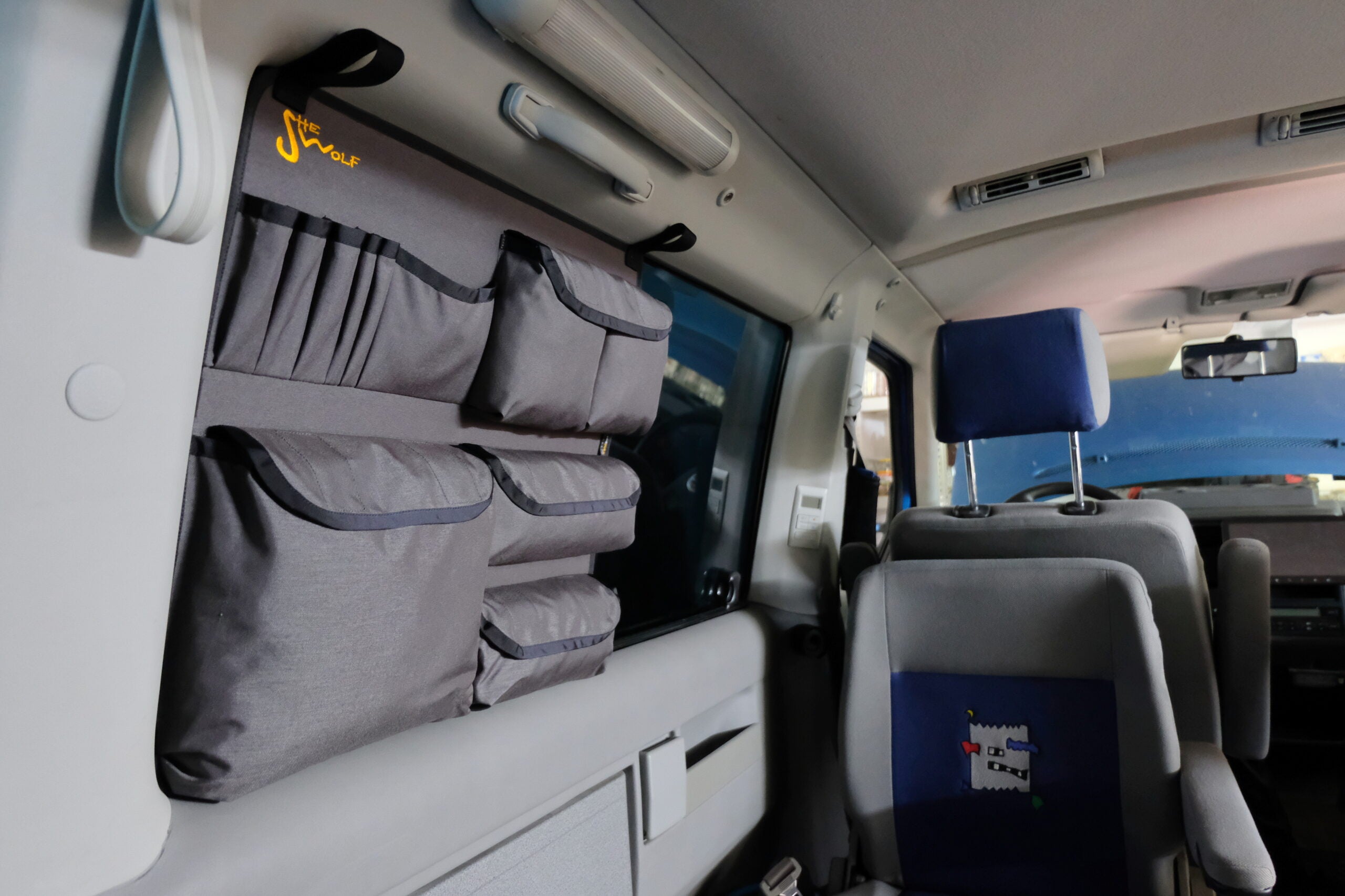 Organisateur de fenêtre SHE-WOLF VW T4, centre gauche (demi-fenêtre)