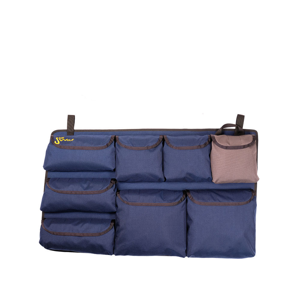 Sacoche de fenêtre VW T5 Court Organiseur pour vitres latérales avec pochette amovible