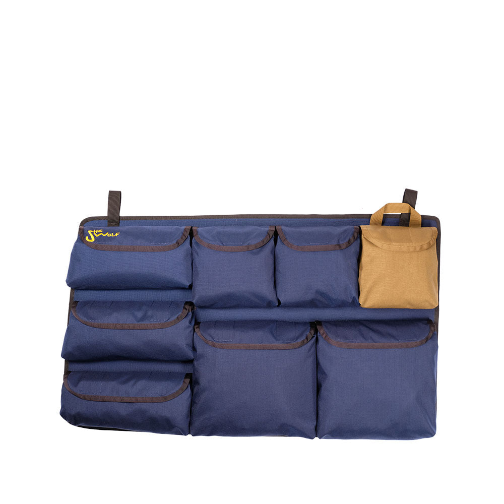 Sacoche de fenêtre VW T5 Court Organiseur pour vitres latérales avec pochette amovible