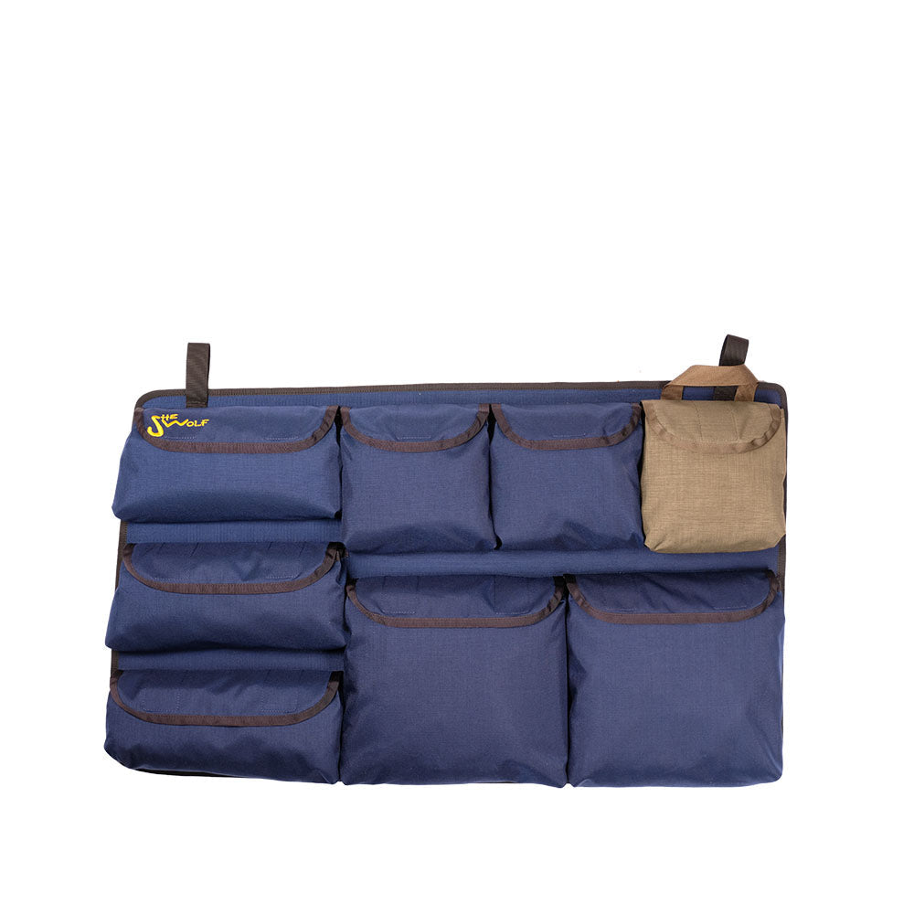 Sacoche de fenêtre VW T5 Court Organiseur pour vitres latérales avec pochette amovible