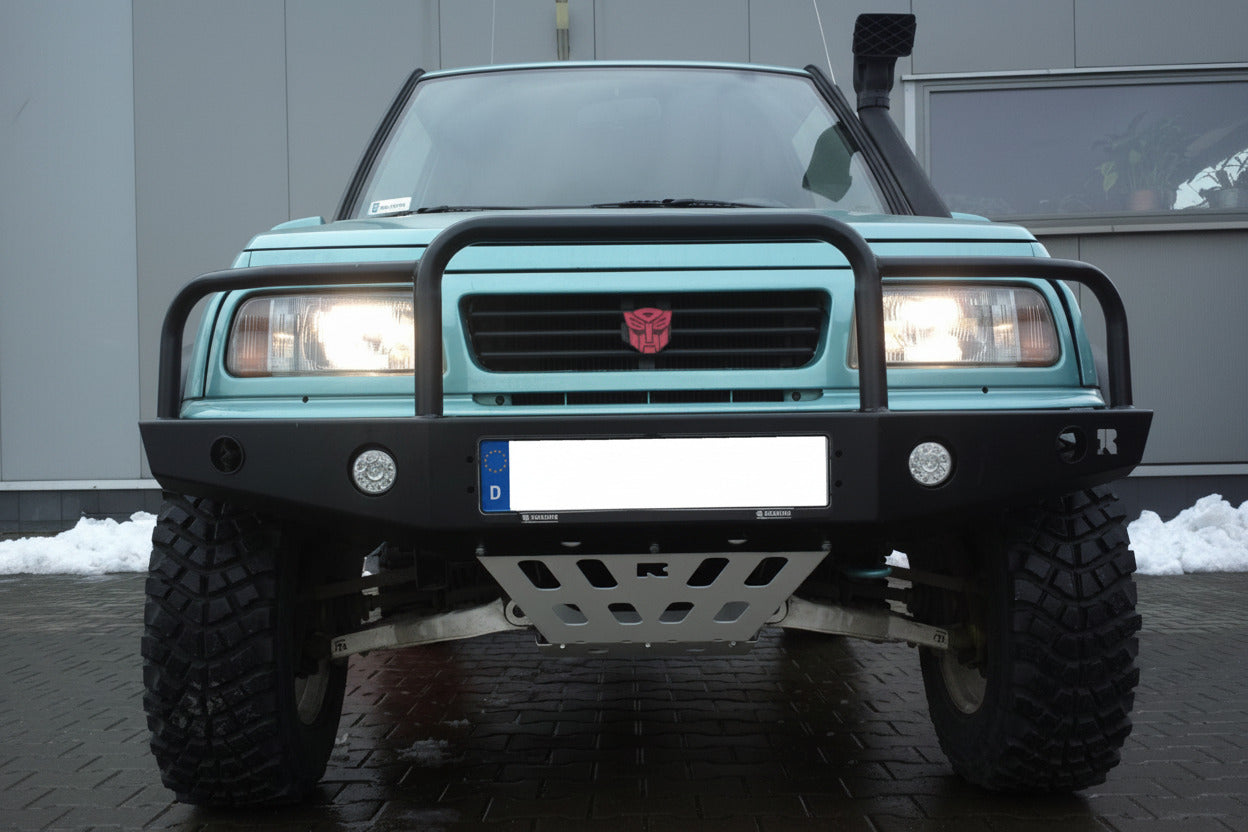 Winch Bumper with Bull Bar and Lamp Guards Suzuki Vitara 1.6 3-Door (1988–1998)