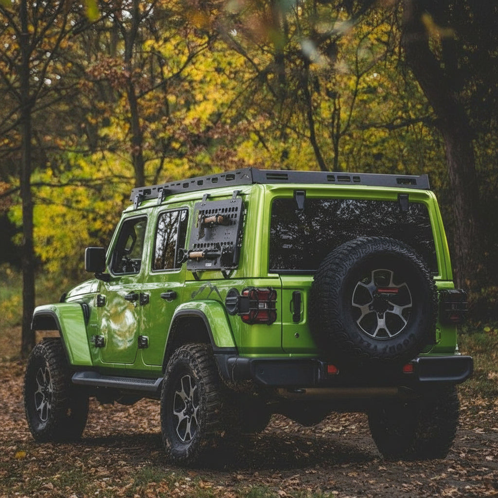 Jeep Wrangler JLU Low Profile Roof Rack