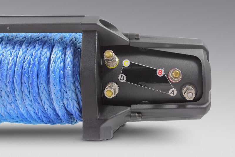 Seilwinde MorE 4x4 X-PRO 13000lbs 12V synthetisches Seil