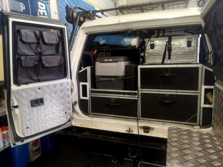 Organisateur de poches de fenêtre pour Nissan Patrol Y60