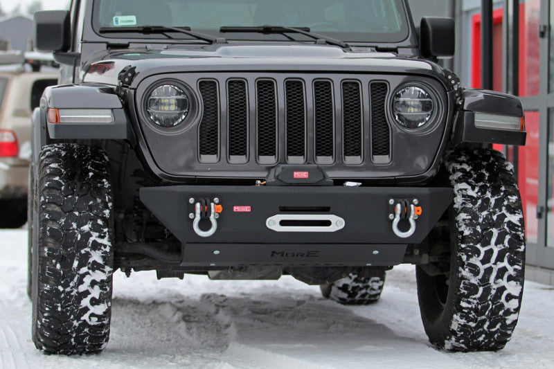 Seilwindenstoßstange schmal Jeep Wrangler JL JLU 2018+