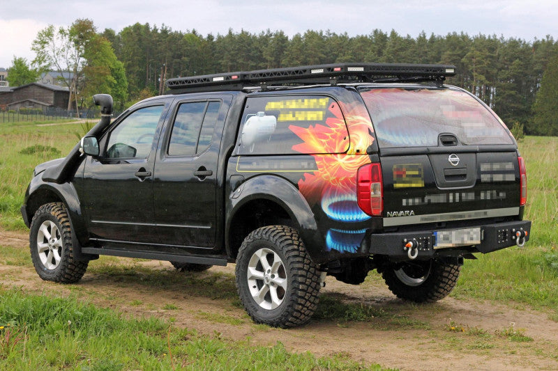 Pare-chocs arrière en acier Nissan Navara D40