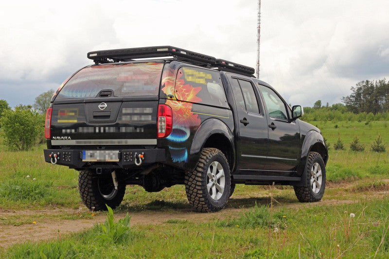 Pare-chocs arrière en acier Nissan Navara D40